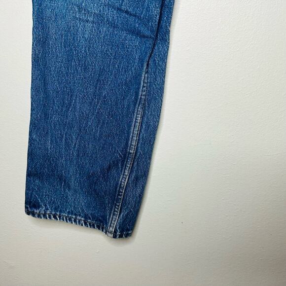 Vintage Levi’s Blue Medium Wash 5 Button Up Fly 501s Straight Leg Jeans Size 32 - Picture 11 of 12